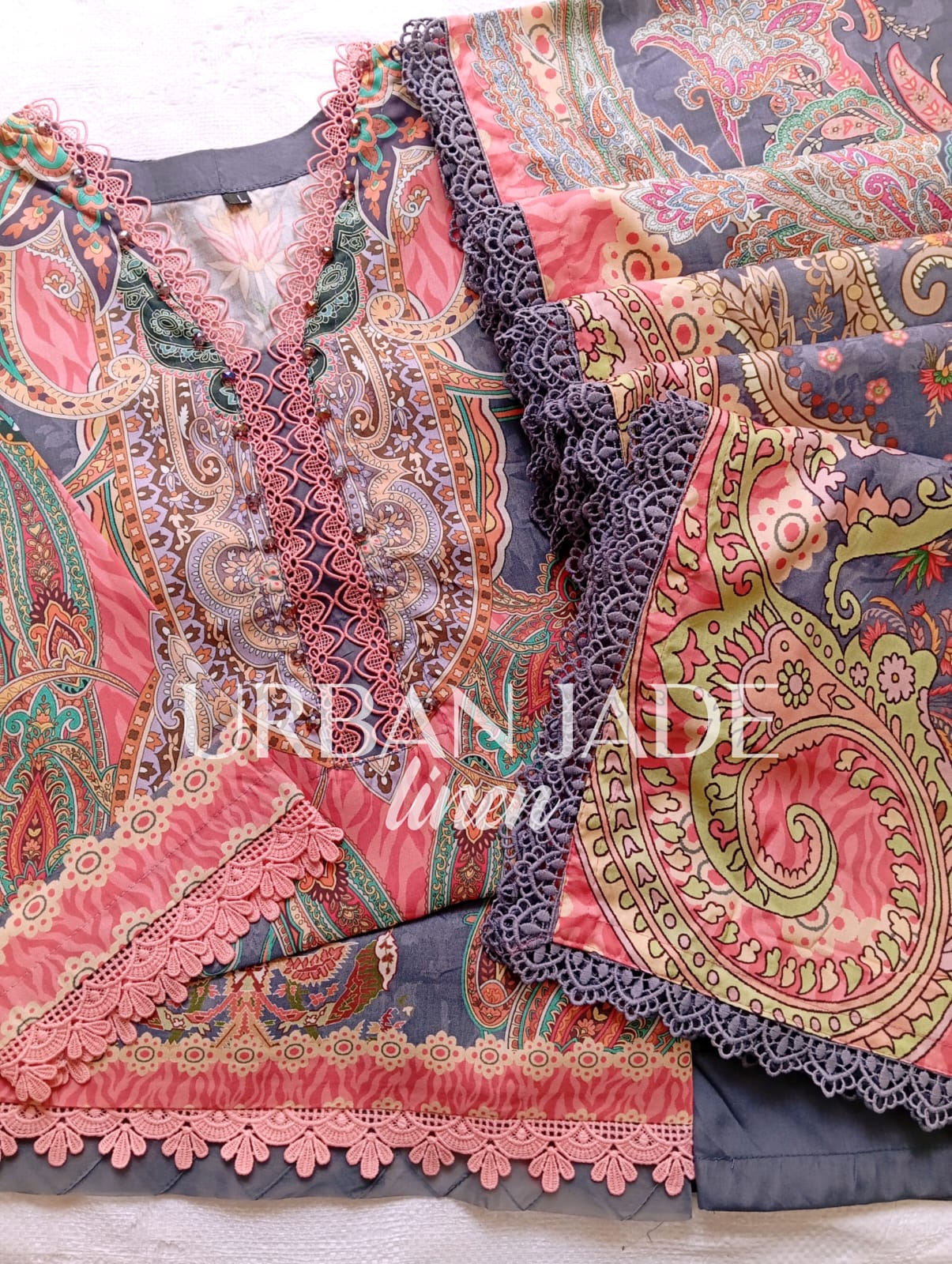 JADE PREMIUM LINEN 3PC DIGITAL PRINTED